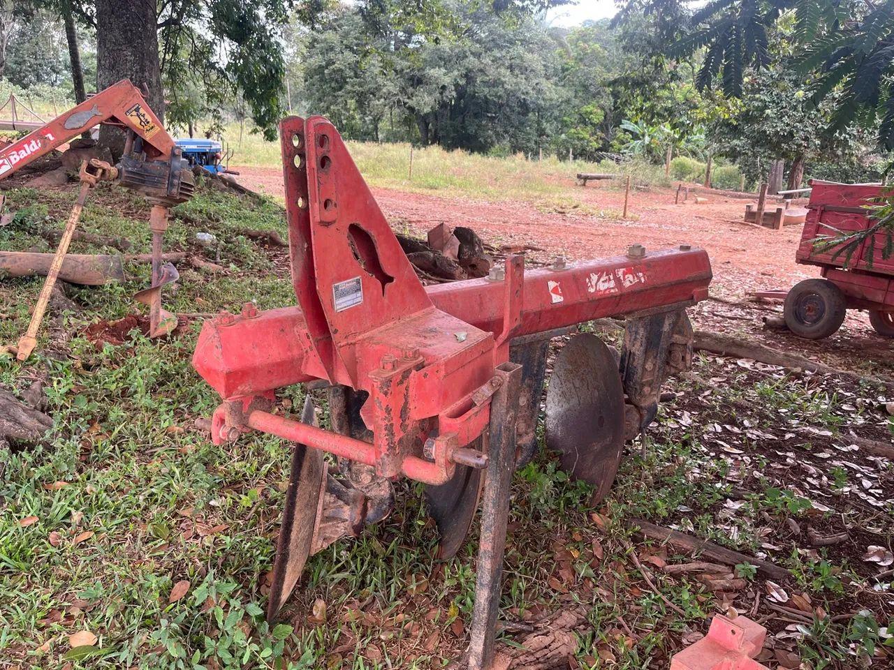 Arado de disco para trator