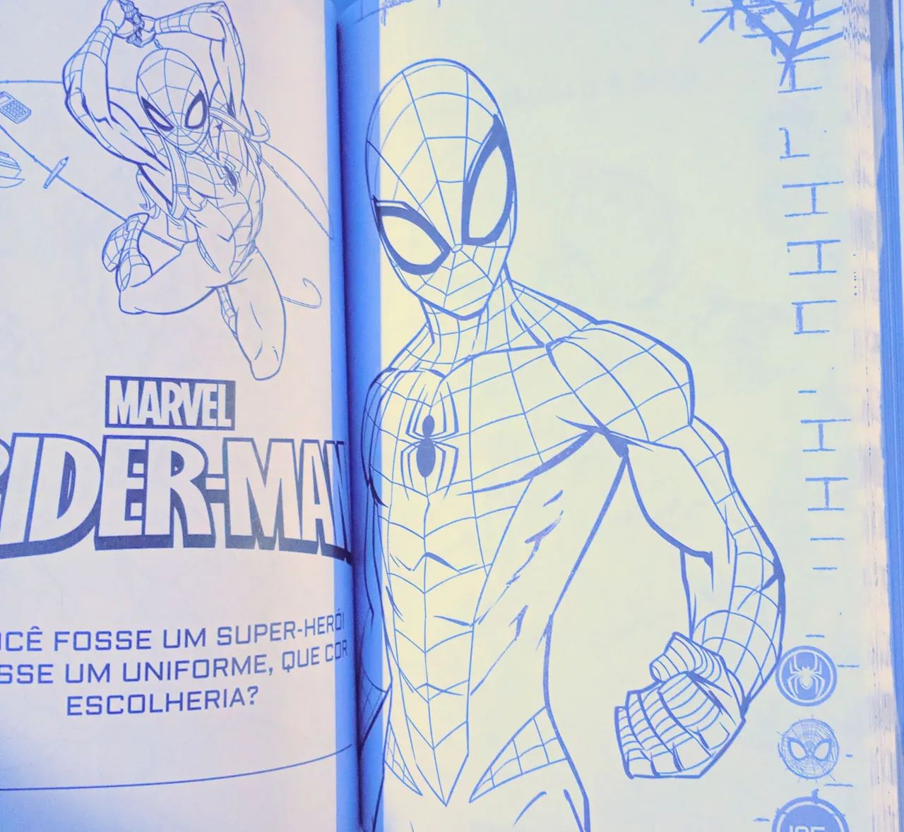 LIVRO DE PINTAR Marvel 365 Desenhos Para Colorir Estimule a criatividade e a arte  - Foto 2