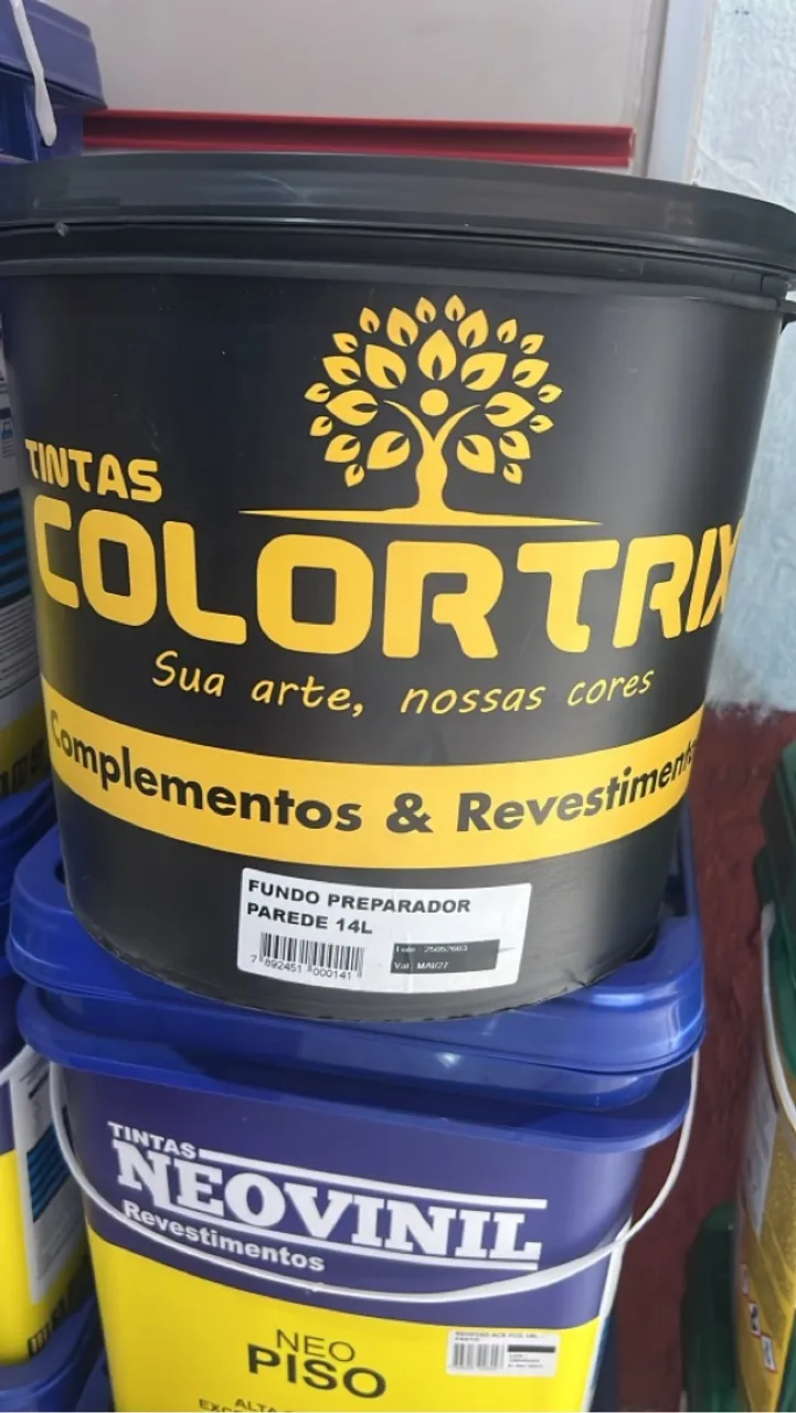 Tinta ColortriX Fundo Preparador Parede 14L na Cuiabá tintas