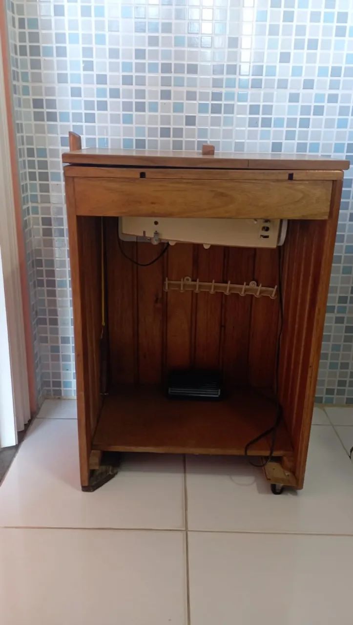 Máquina costura singer zig zag super luxo 1996 - Foto 2