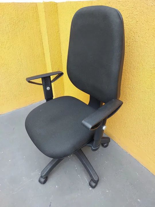 Cadeira de Escritório Giratória com Rodas - Foto 4