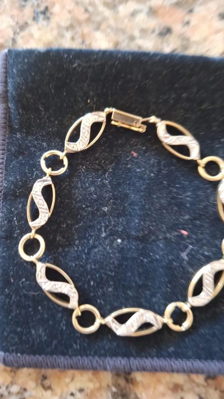 Pulseira ouro 18k - Foto 2