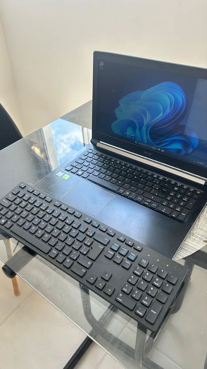 Notebook Aspire 5  + Teclado Sem Fio Dell - Foto 3