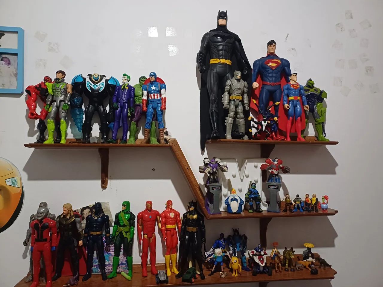 Coleção de Bonecos de Super-Heróis - Foto 2