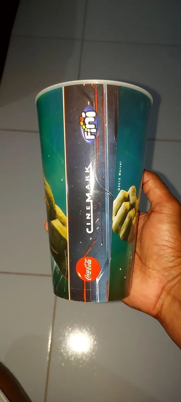 COPO CINEMARK ORIGINAL DOS VINAGORES - HULK (R$60)