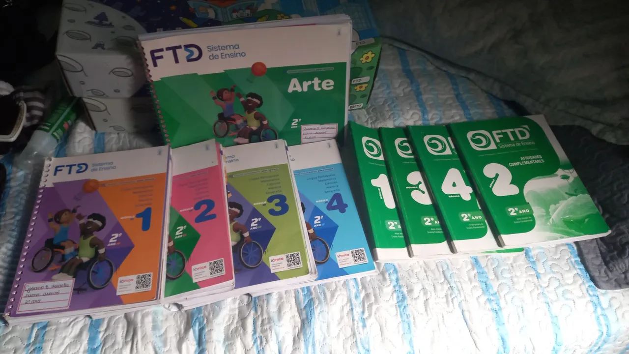Livros Didáticos FTD 2º Ano - Completo