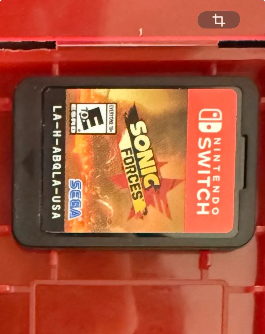 Jogo Sonic Forces Switch sem capa