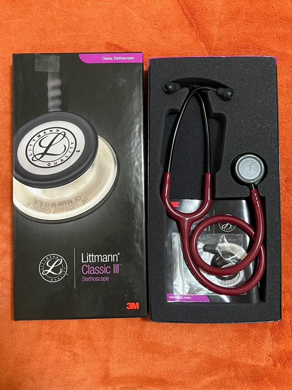 Estetoscópio Littmann Classic III - seminovo