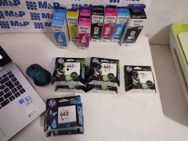 CARTUCHO HP 664 XL F6V31AB ORIGINAL PRETO - Foto 2