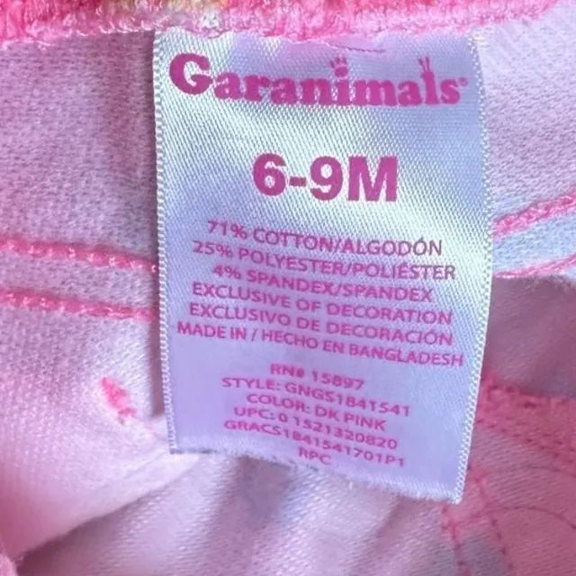 kit 2 Shorts Garanimals  tamanho 6-9 meses importados ( Desapego) - Foto 4