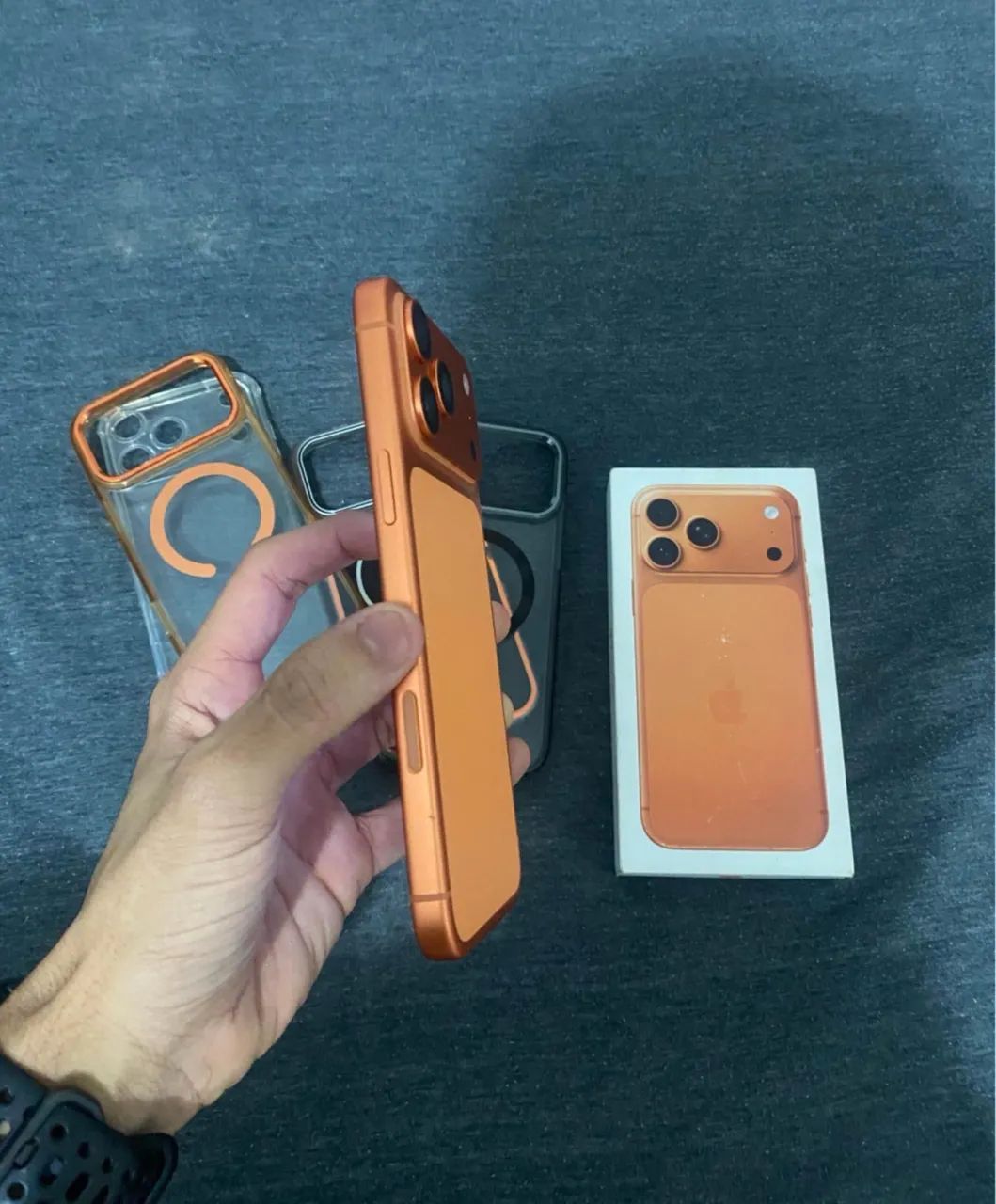 iPhone 17 pro max 256gb laranja cósmico  - Foto 2