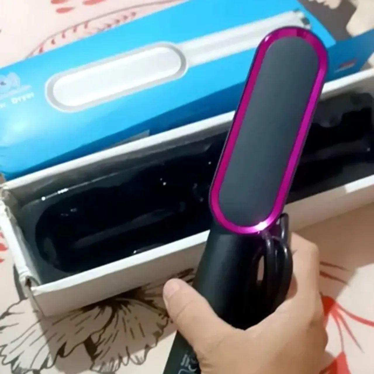 Escova Alisadora 3 em 1- NOVA  - Foto 4