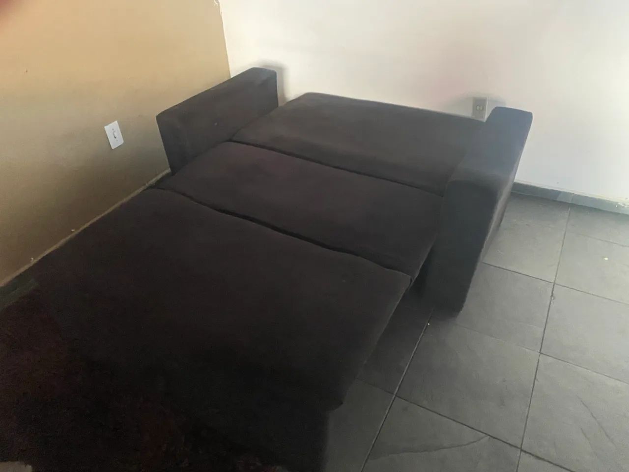 Sofá cama preto - Foto 3
