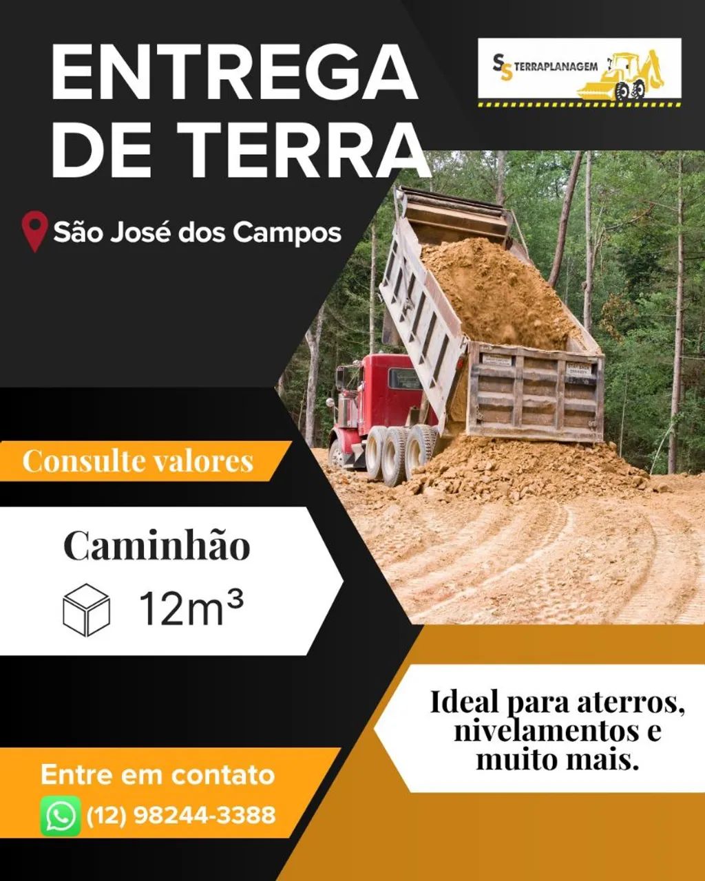 Vende-se Caminhão de Terra