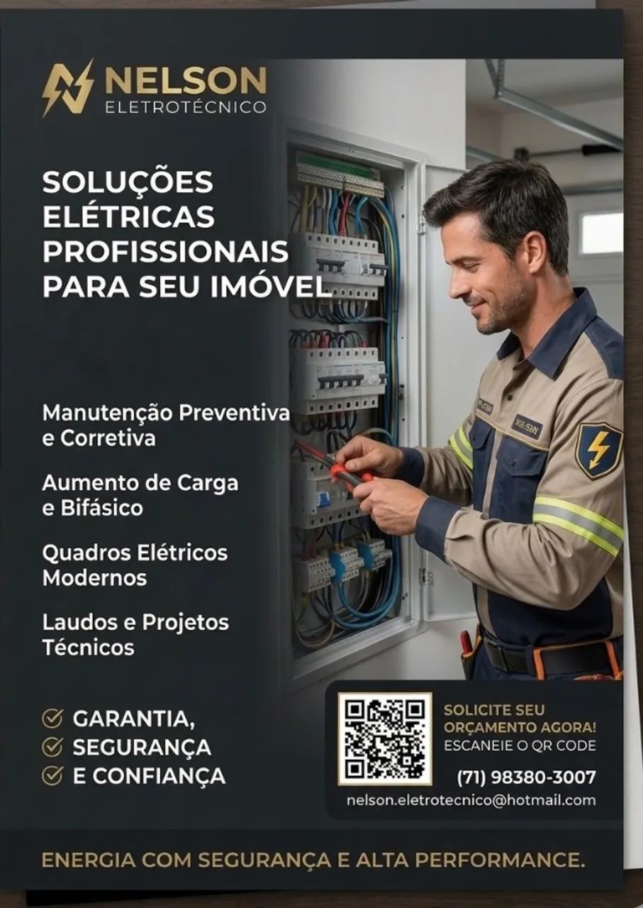     Solução profissional para problemas elétricos em geral