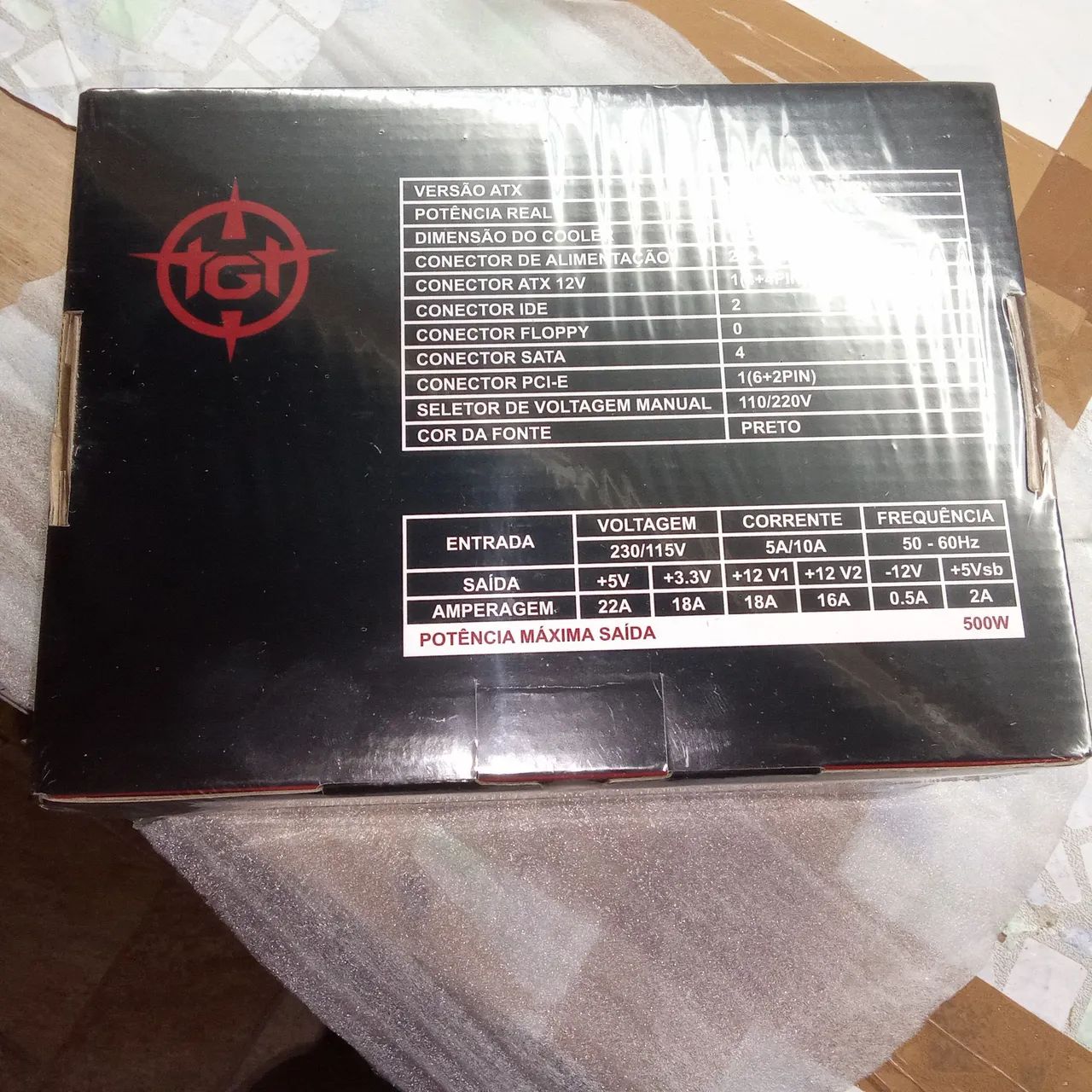 Fonte nova lacrada Tomahawk 500w