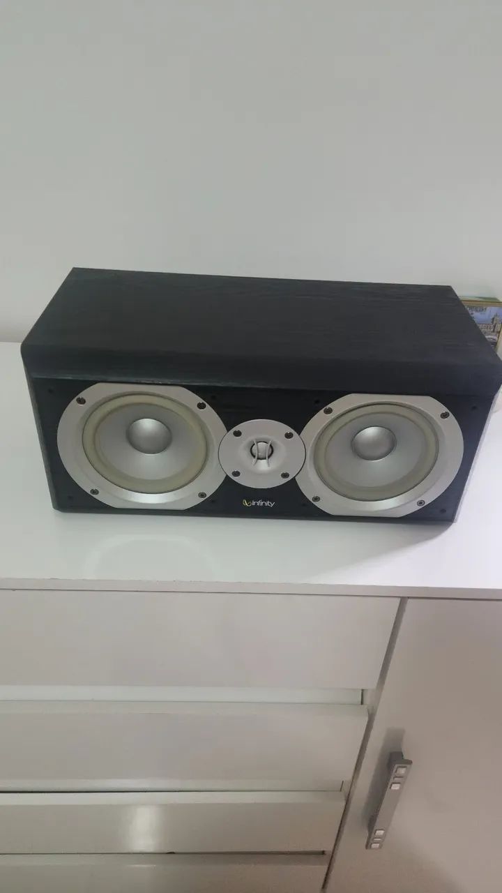 Caixa central Infinity pc251 150w 8ohms impecável  - Foto 3