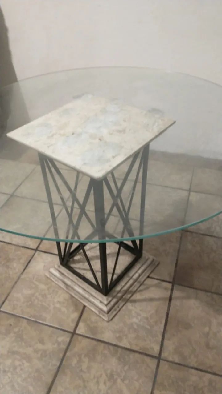 mesa de vidro para cozinha