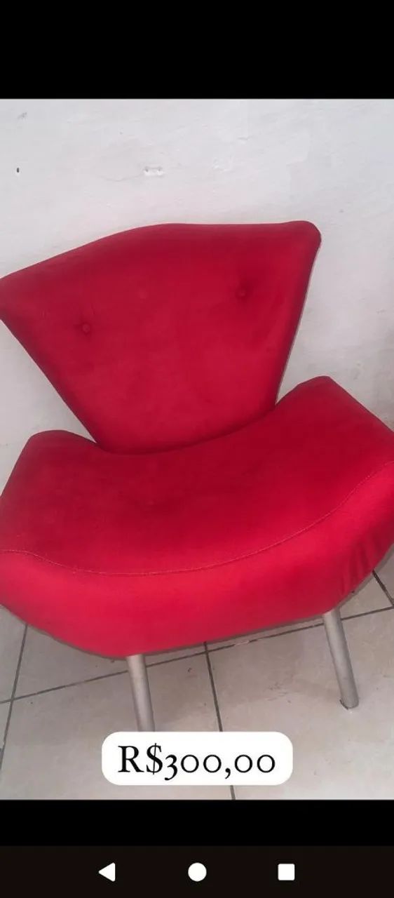 Poltrona 300 reais cada uma  - Foto 3