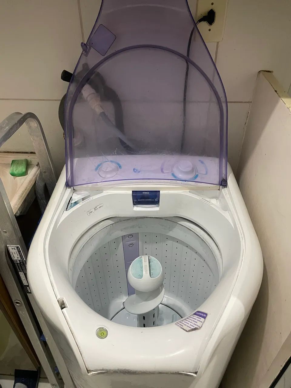 Máquina de lavar usada Electrolux Com Defeito.  - Foto 4