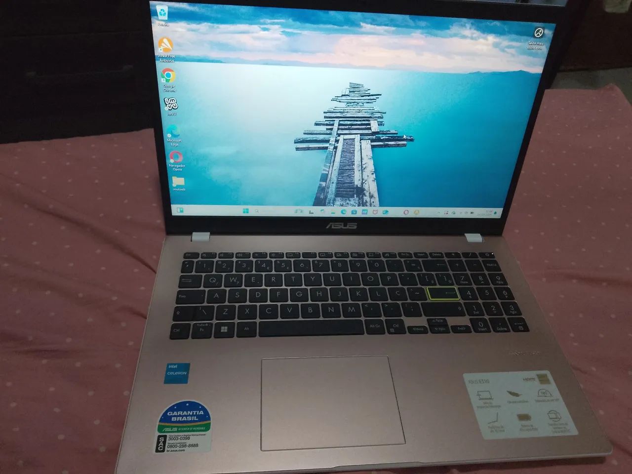 Vendo esse notebook da Asus Rosa - Foto 2