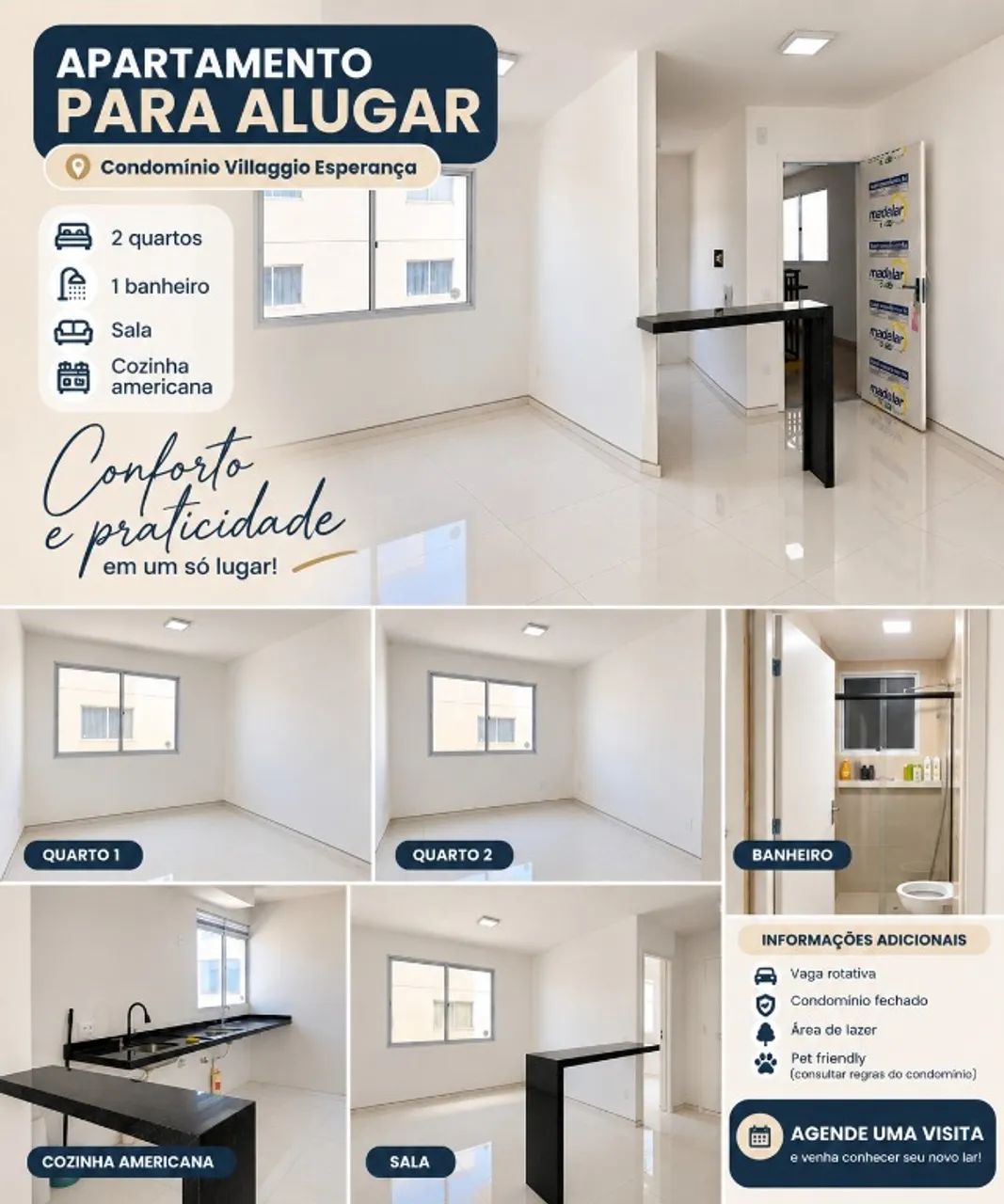 APARTAMENTO MONDUBIM - 2 QUARTOS 