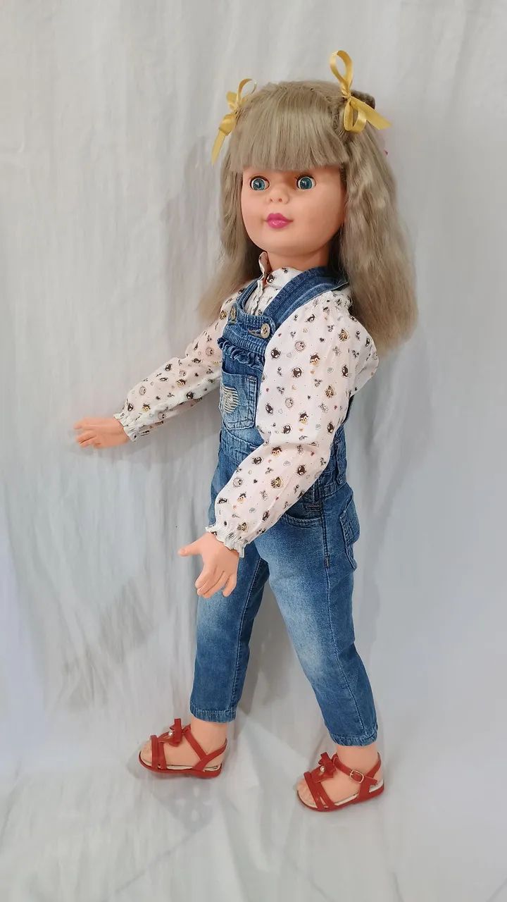 Amiguinha boneca antiga década de 90  - Foto 3