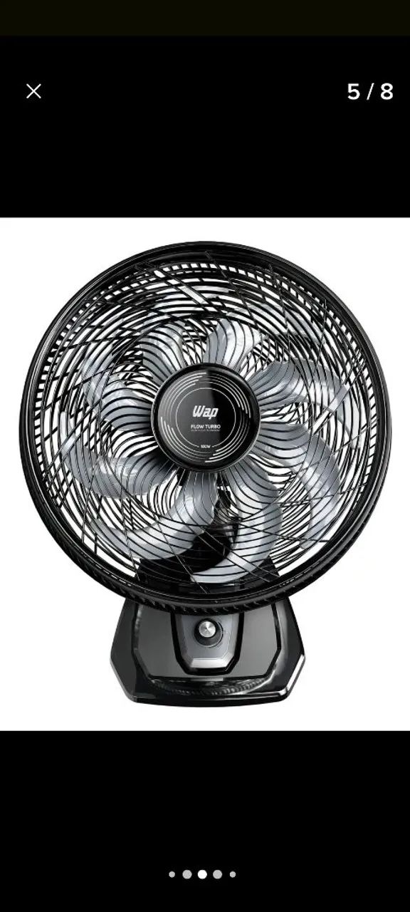 Ventilador de Parede e Mesa WAP FLOW TURBO com 8 Pás 3 Velocidades - Foto 3