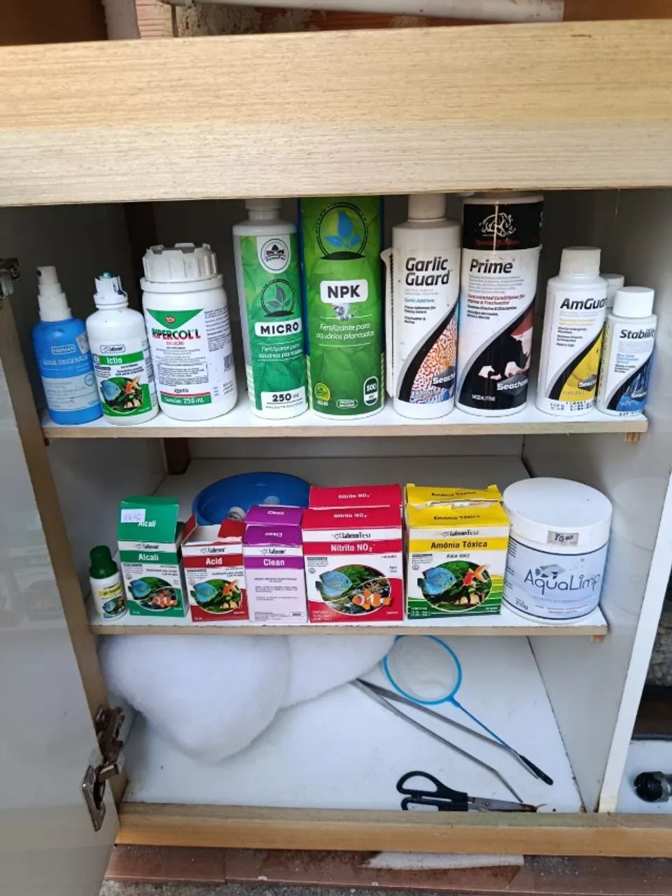 Aquário com móvel e equipamentos - Foto 2