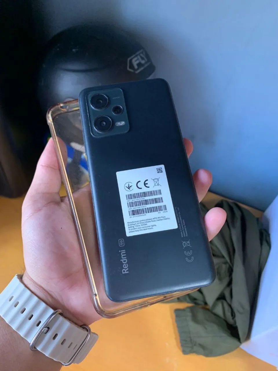 Redmi Note 12 Preto 5G 256/8RAM - Foto 4