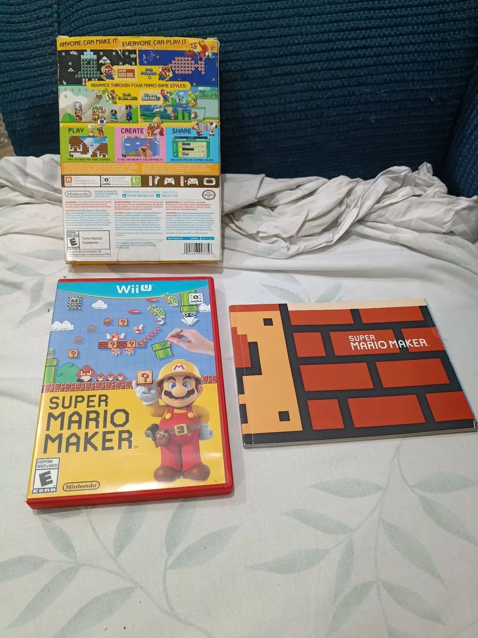 Jogo Super Mario Maker Wii U Box Completo  - Foto 4