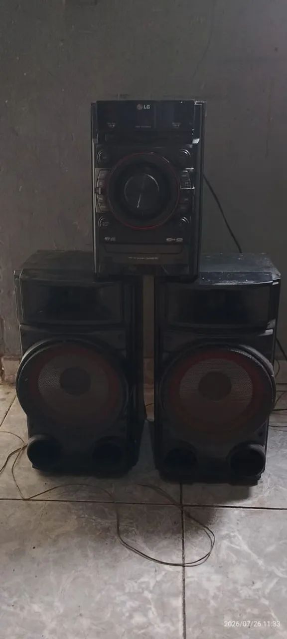Aparelho de som LG