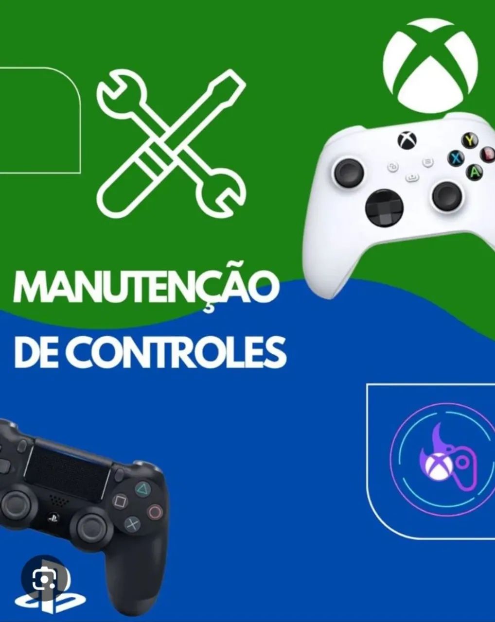 CONTROLE PS4 SEM FIO  - Foto 2