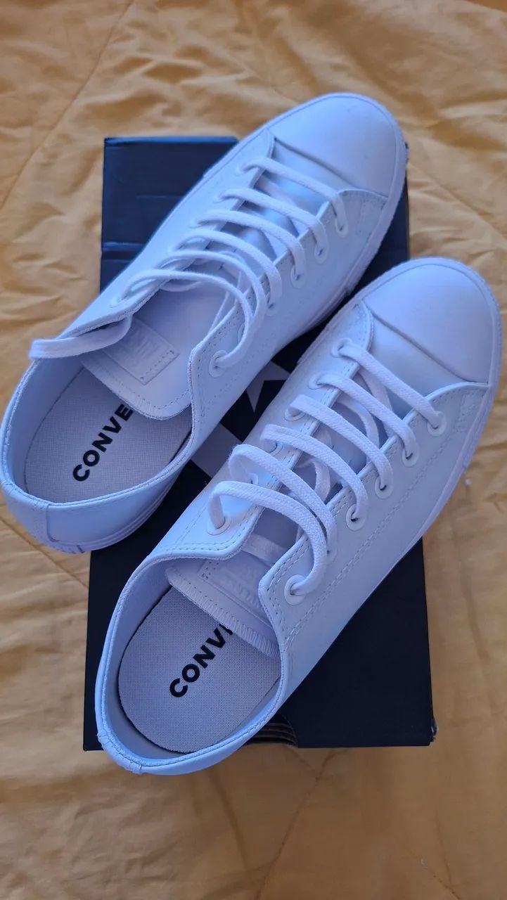 All star branco tamanho 39