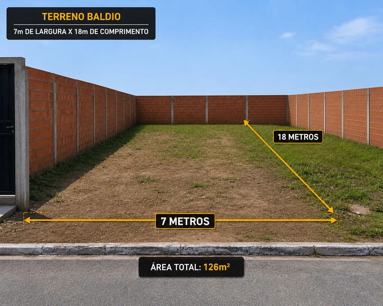 Terreno a venda-126m