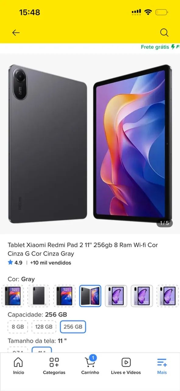 Tablet xiaomi redmi Pad 2 - Foto 4