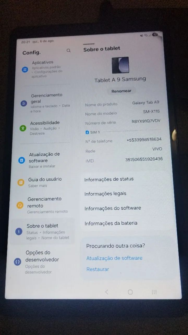 Smartfone Samsung tablet - Foto 5