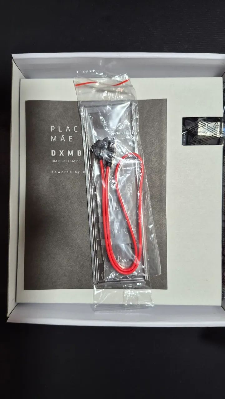 Placa mãe Duex Lga 1155 M.2 (Nova na caixa) - Foto 2
