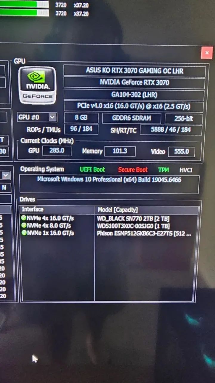 Placa de Vídeo ASUS KO RTX 3070 LHR - Foto 3