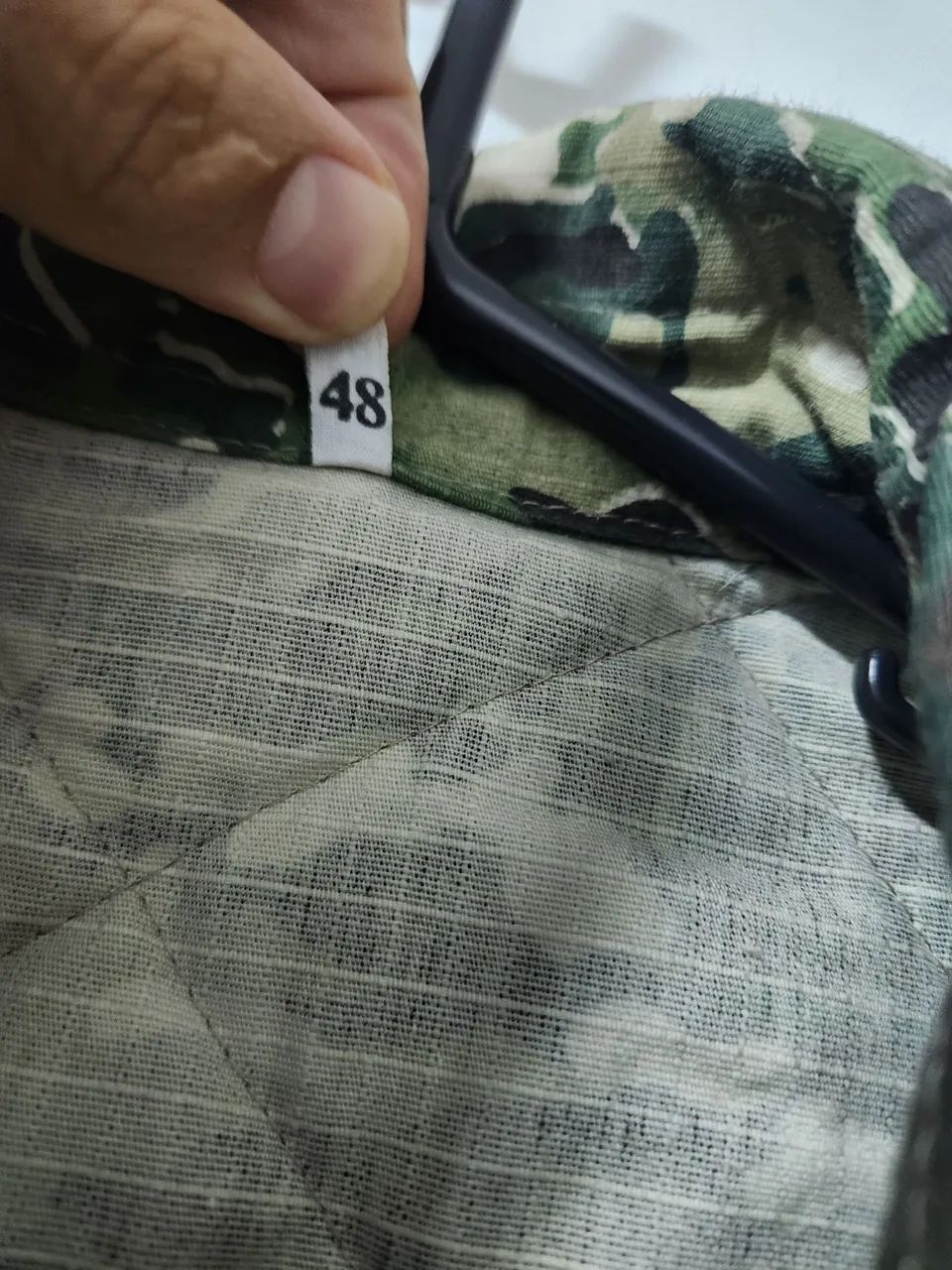 Jaqueta camuflada tamanho 48 (nova) - Foto 3