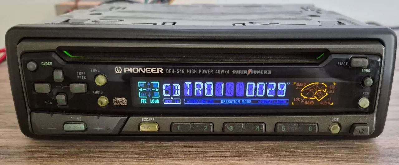 CD player Pioneer DEH 546 Bluetooth  - Foto 2