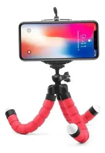 ? MINI TRIPÉ FLEXÍVEL SPIDER COM SUPORTE PARA CELULAR ? - Foto 3