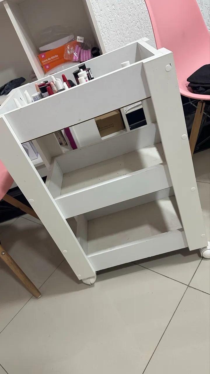Mesa e cadeira de manicure alongamento  - Foto 5