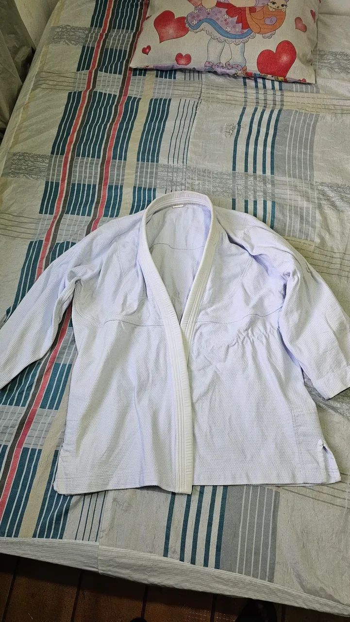 Kimono Jiu-jitsu A4 trançado - Foto 2