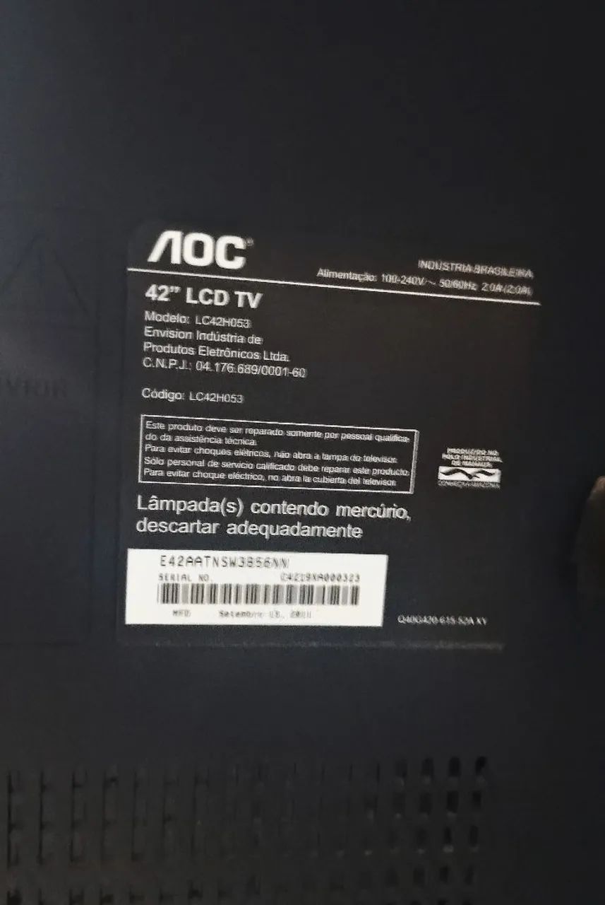 Tv LCD AOC 42' - Foto 2