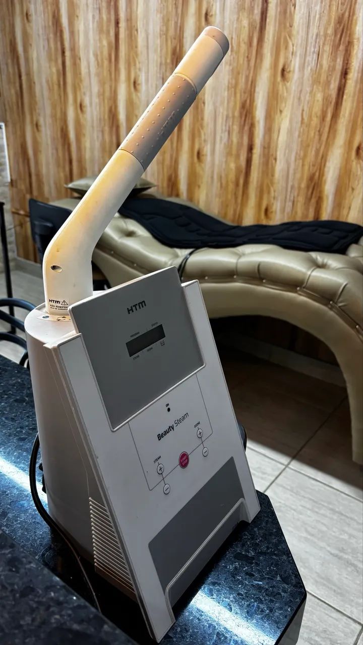 vaporizador facial profissional, o Beauty Steam HTM Profissional com Ozônio  - Foto 4
