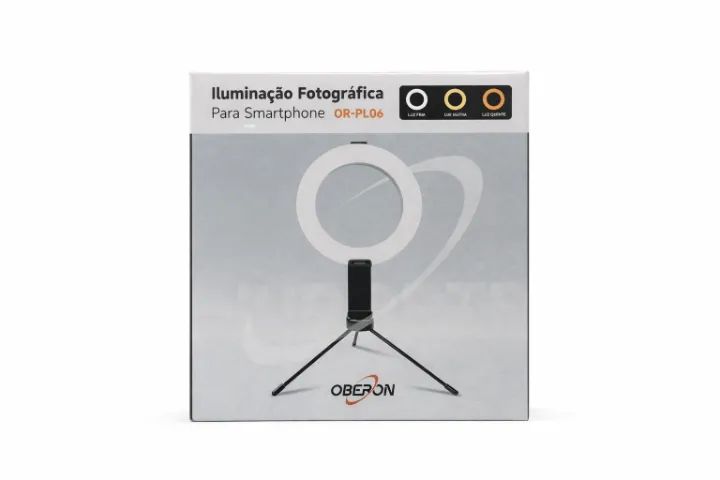 Ring Light Profissional OR-PL06 - Iluminação Perfeita para Fotos e Vídeos - Foto 3