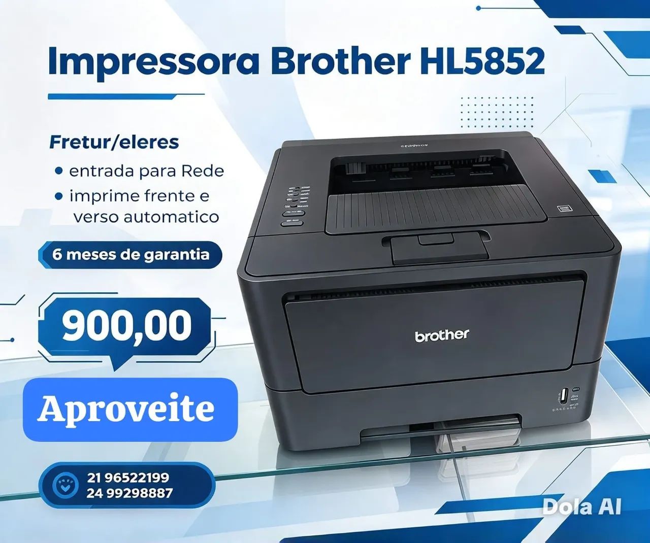 Impressoras semi novas