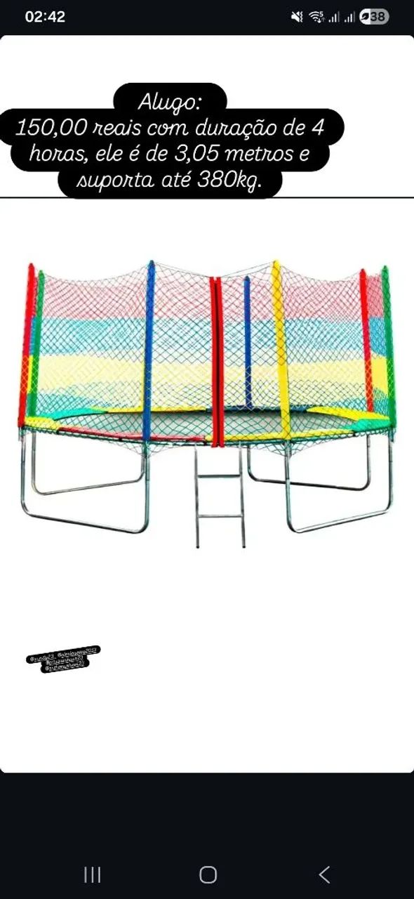 Alugo pula pula cama elástica 