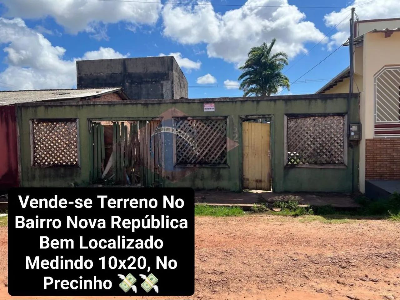 Terreno com um quarto 